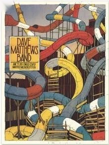 Landland — Dave Matthews Band, Comcast Center, Mansfield, MA · Jun 15, 2013 Variant Poster