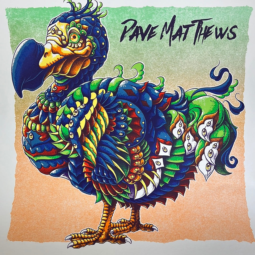 BIOWORKZ — Dave Matthews Band, Song Series - Dodo, Unknown · Jan 1, 2021 Show Poster