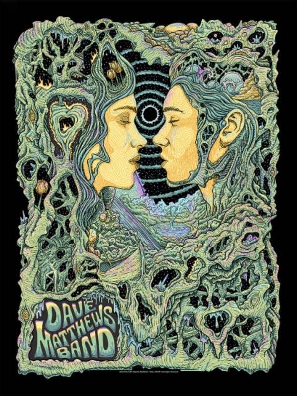 Owen Murphy (One Drop Design Studio) — Dave Matthews Band, N/A - Movie Poster, Unknown · Jan 1, 2024 Foil Poster