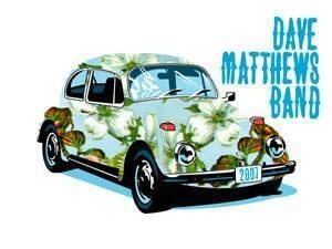 Methane Studios — Dave Matthews Band, Shoreline Amphitheatre at Mountain View, Mountain View, CA · Sep 29, 2007 Artist Poster