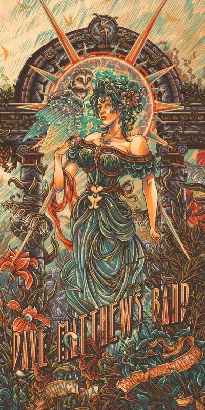 Luke Martin — Dave Matthews Band, The Gorge Amphitheatre, George, WA · Sep 3, 2023 Show Poster