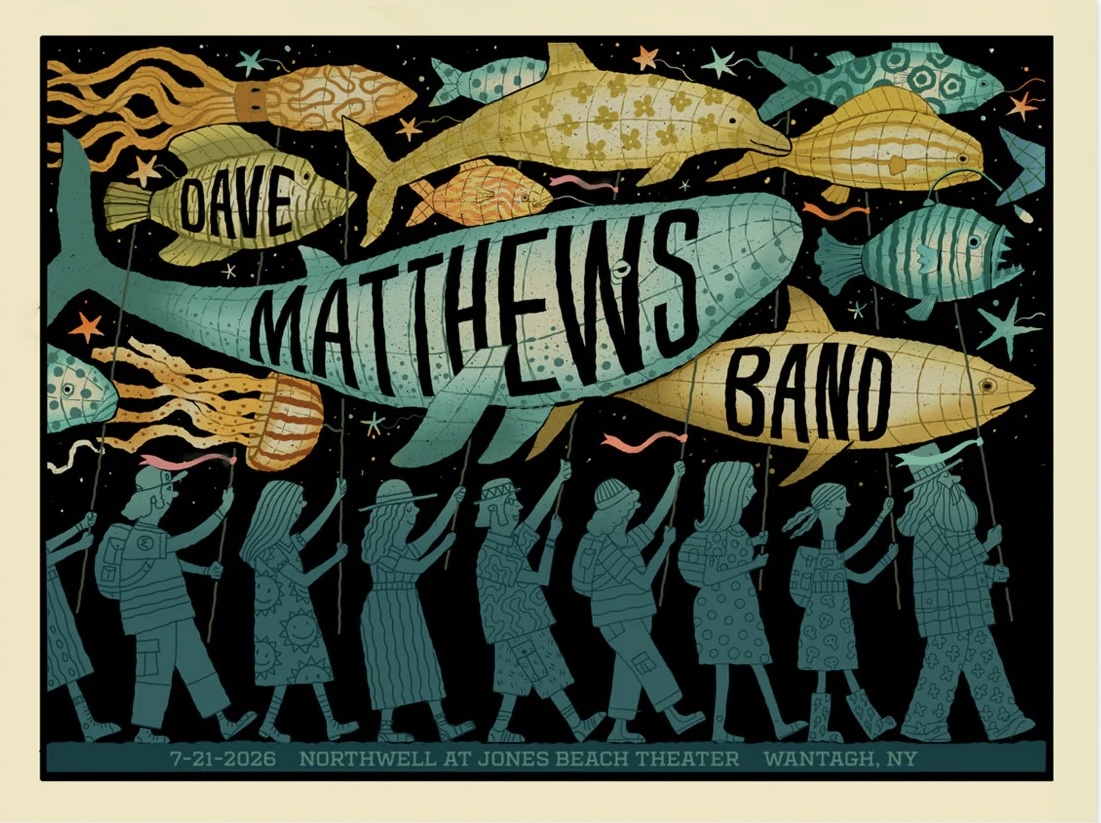 Methane Studios — Dave Matthews Band, Northwell Health at Jones Beach Theater, Wantagh, NY · Jul 21, 2026 Poster