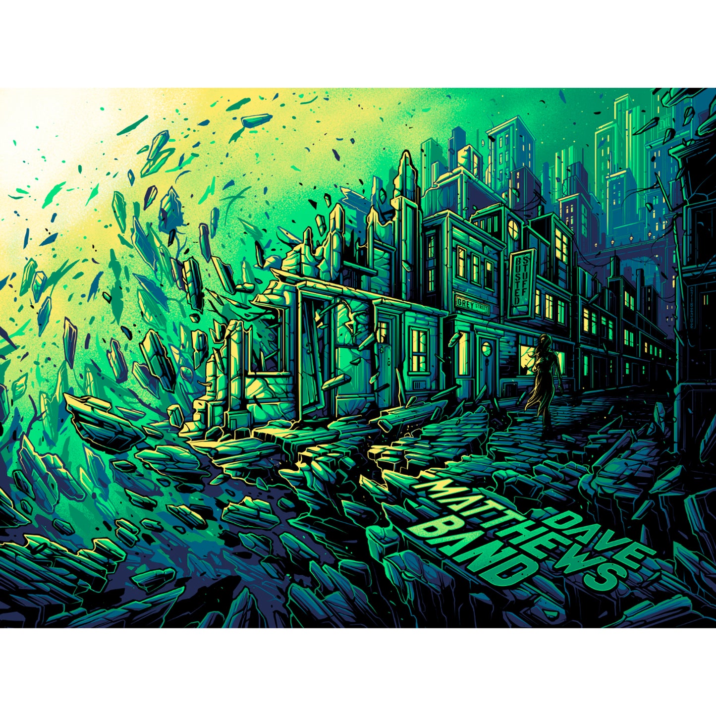 Dan Mumford — Dave Matthews Band, Song Series - Grey Street, Unknown · Jan 1, 2022 Show Poster