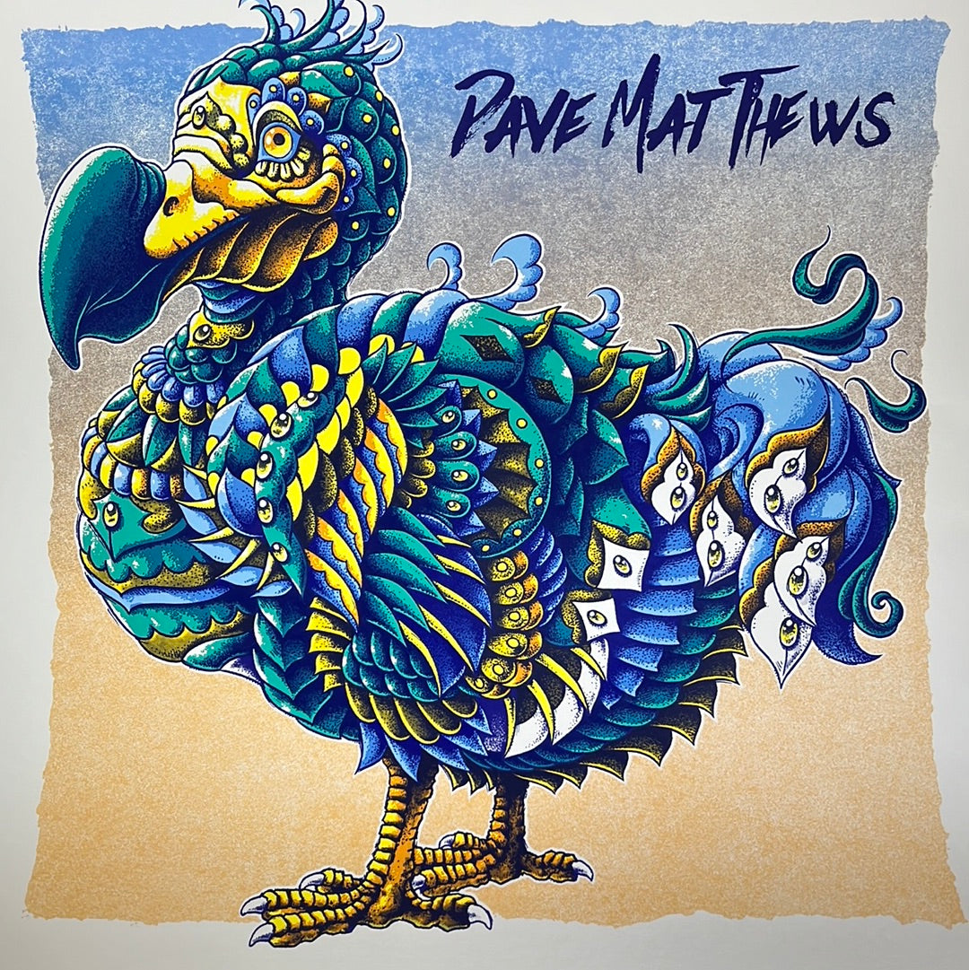 BIOWORKZ — Dave Matthews Band, Song Series - Dodo, Unknown · Jan 1, 2021 Show Poster