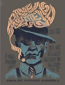 Methane Studios — Dave Matthews Band, Toyota Park, Bridgeview, IL · Jun 6, 2008 Artist Poster