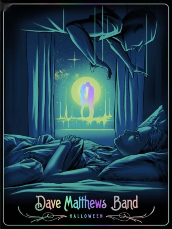 Maxx242 — Dave Matthews Band, 2023 Halloween Print, Unknown · Jan 1, 2023 Foil Poster