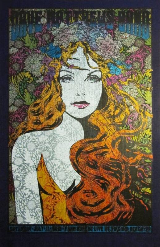 Chuck Sperry — Dave Matthews Band, Veterans United Home Loans Amphitheater at Virginia Beach, Virginia Beach, VA · Jul 11, 2015 Variant Poster