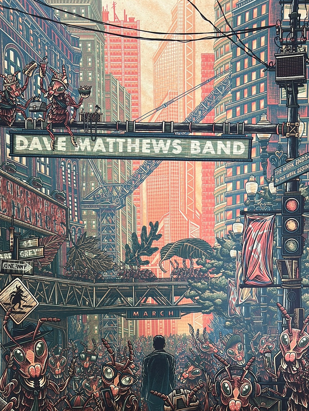 Luke Martin — Dave Matthews Band, Song Series - Ants Marching, Unknown · Jan 1, 2021 Artist Proof Poster