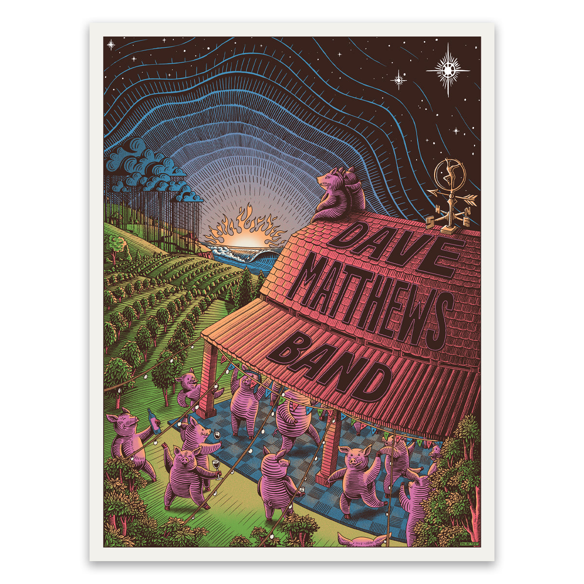 Dylan Fant — Dave Matthews Band, Song Series - Pig, Unknown · Jan 1, 2026 Show Poster