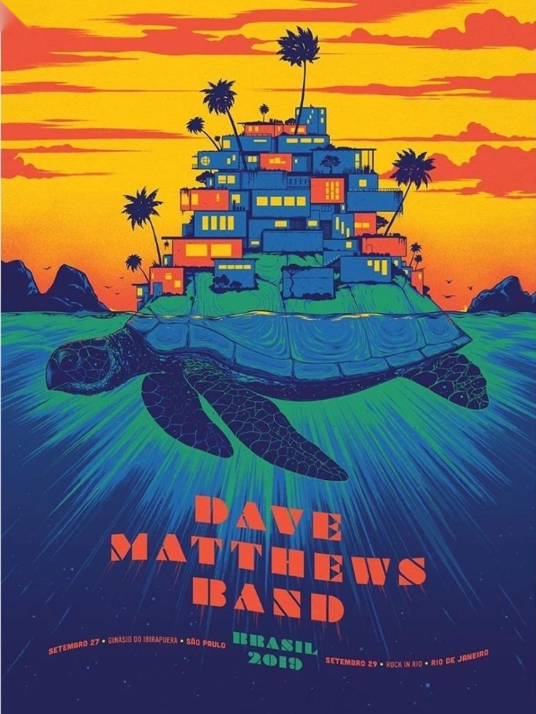 Matt Fleming — Dave Matthews Band, Ginásio do Ibirapuera, São Paulo, SP · Sep 27, 2019 Poster