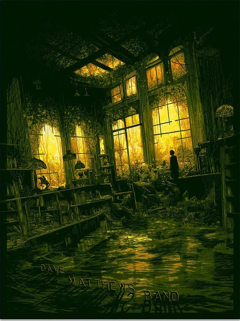 Daniel Danger — Dave Matthews Band, Song Series - The Stone, Unknown · Jan 1, 2023 Variant Poster