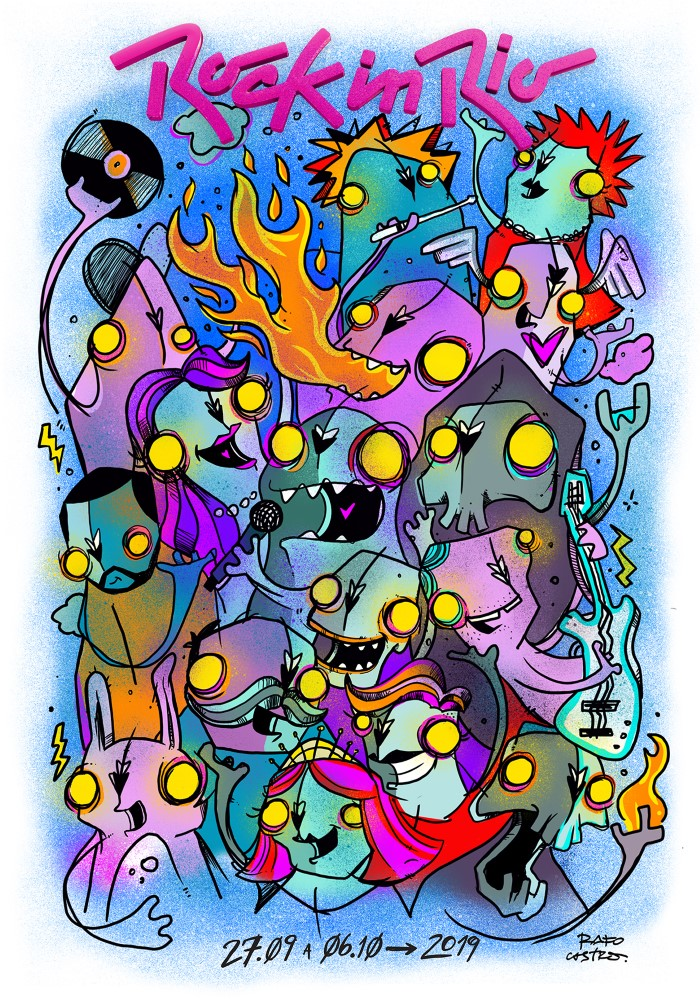 Nicholas Moegly — Dave Matthews Band, Rock in Rio, Rio de Janeiro, BR · Sep 29 – Oct 6, 2019 Poster
