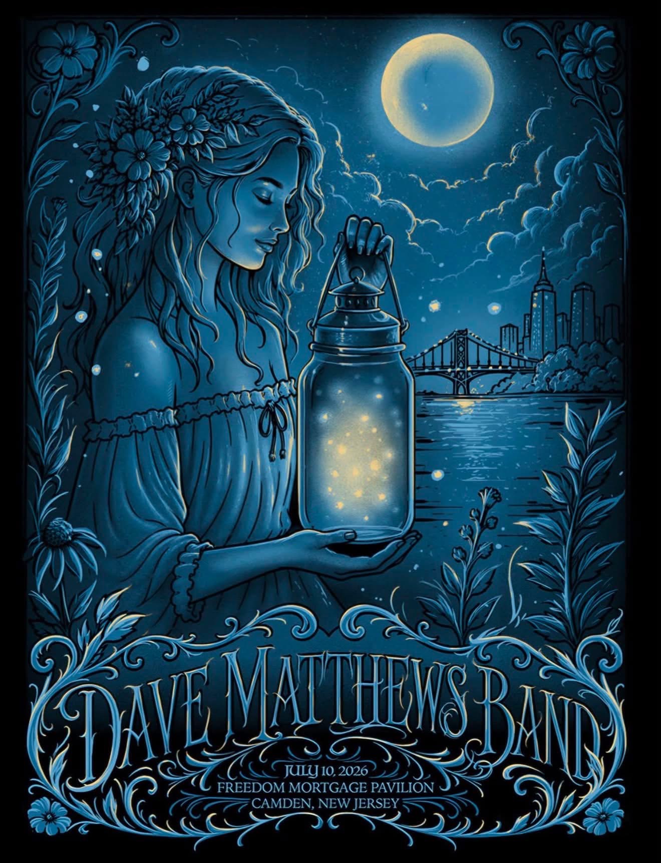 Maxx242 — Dave Matthews Band, Freedom Mortgage Pavilion, Camden, NJ · Jul 10, 2026 Poster
