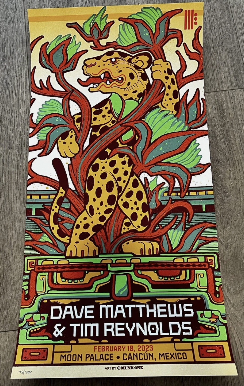 Munk One — Dave Matthews Band, Moon Palace Golf & Spa Resort, Cancún, MX · Feb 18, 2023 Poster
