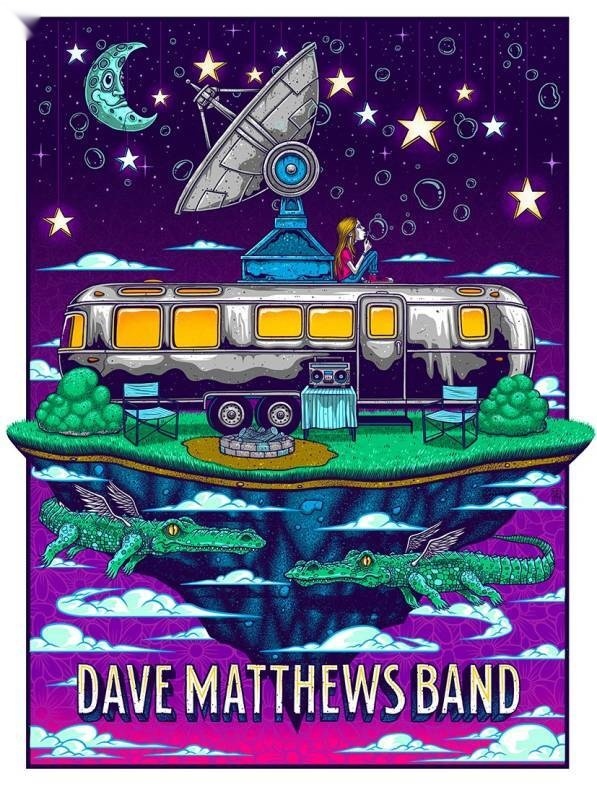 Jim Mazza — Dave Matthews Band, Unknown Venue, Unknown Location · Sep 27, 2024 Show Poster