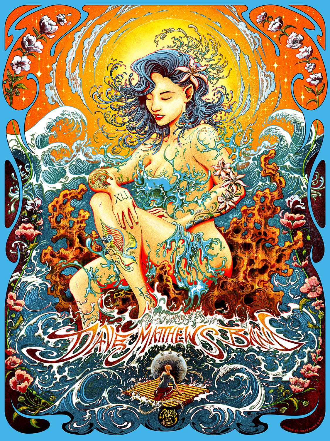 Miles Tsang — Dave Matthews Band, Song Series - Crash, Unknown · Jan 1, 2021 Show Poster