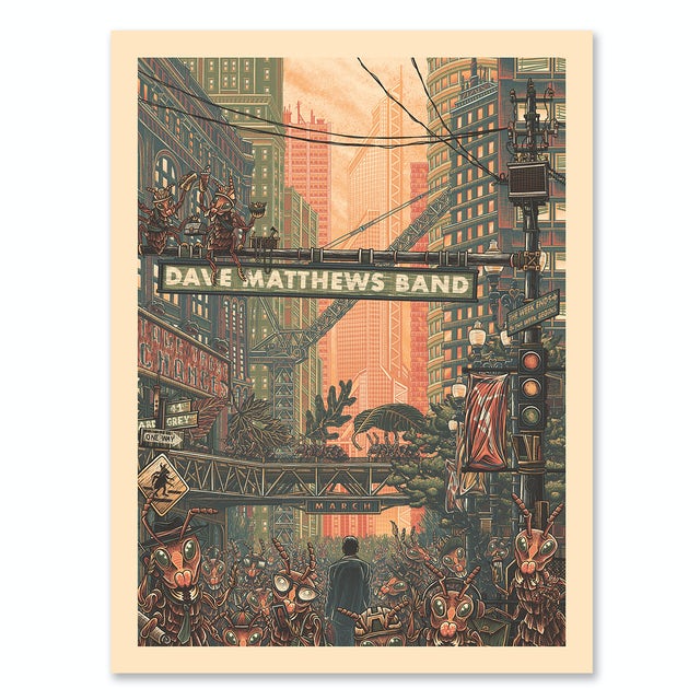 Luke Martin — Dave Matthews Band, Song Series - Ants Marching, Unknown · Jan 1, 2021 Show Poster