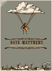 Jon Marro — Dave Matthews Band, Paradiso, Amsterdam, NLD · Mar 10, 2007 Show Poster