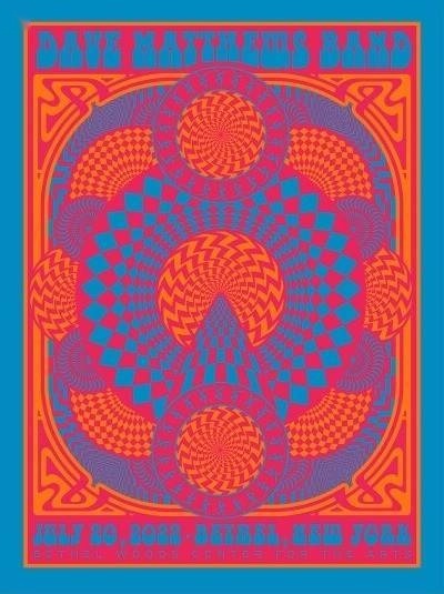 Aaron von Freter (Rockswell) — Dave Matthews Band, Bethel Woods Center for the Arts, Bethel, NY · Jul 20, 2022 Artist Poster