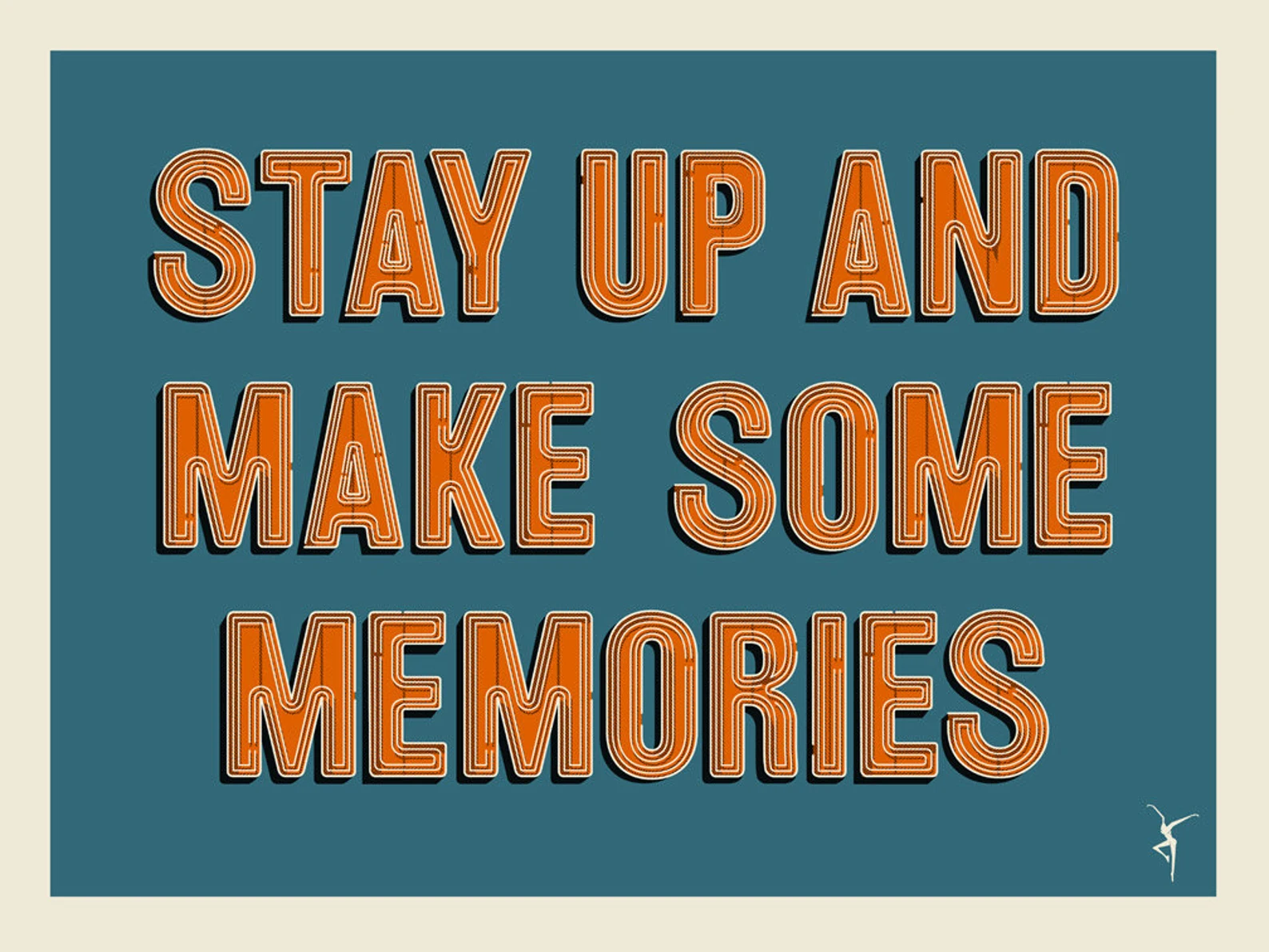 Methane Studios — Dave Matthews Band, Stay Up and Make Some Memories, Unknown · Jan 1, 2016 Variant Poster